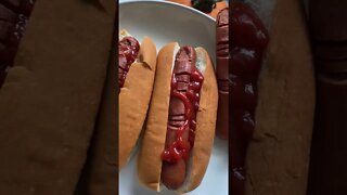 🌭 Bloody Fingers Hot Dogs for Halloween !! #shorts | Rack of Lam