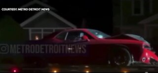 Detroit police officer in trouble after being found in stolen Challenger