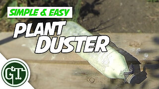 Easy Build Plant Duster for Applying Sulphur Powder | Organic Gardening Pest Control