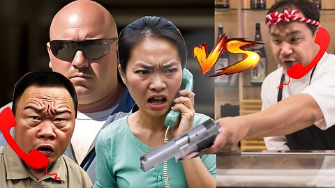 Vietman & Vietwoman 2.0 and HVAC Guy shut down a Yakuza boss! #pranks #prankcall