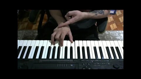 Imagine - John Lennon (Aula de Teclado - parte#1 - Intro/Verso)