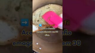 RECEITA FIT PARA EMAGRECER RÁPIDO E FÁCIL - Vídeo TikTok #Shorts