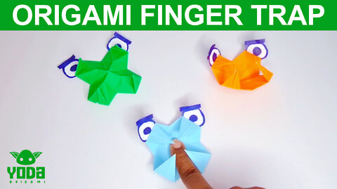 How To Make an Origami Finger Trap - Easy And Step By Step Tutorial