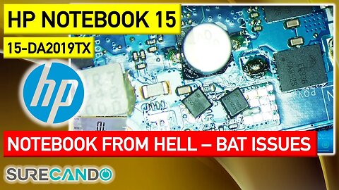 Nightmare of Charging Circuitry_ HP 15-DA2019tx Notebook's Troubles