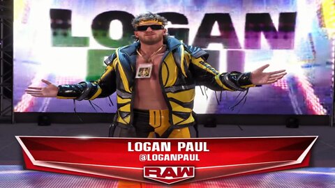 Logan Paul Entrance WWE 2k22