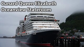 Cunard Quean Elizabeth - Oceanview Stateroom Tour! (Room 1070)