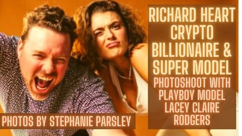 Richard Heart Crypto Billionaire & Super Model Photoshoot With Playboy Model Lacey Claire Rodgers