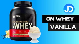 Optimum Nutrition Gold Standard Whey Vanilla Icecream review