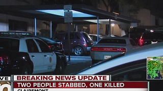 2 people stabbed in Clairemont