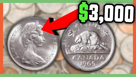 RARE CANADIAN NICKELS WORTH MONEY - VALUABLE NICKEL VARIETIES IN POCKET CHANGE!!