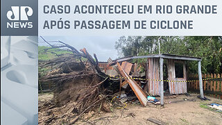 Homem morre após queda de árvore sobre casa no Rio Grande do Sul, diz Defesa Civil