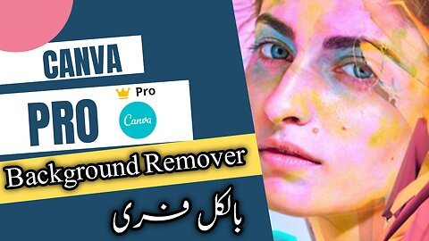 Remove Image background on canva For free