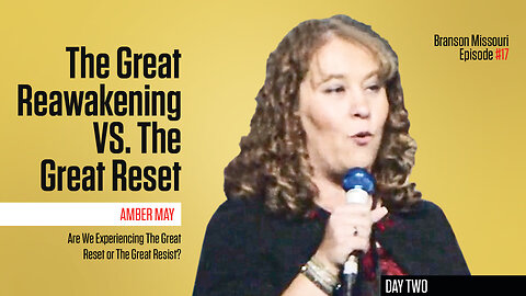 Amber May | Are We Experiencing The Great Reset or The Great Resist?