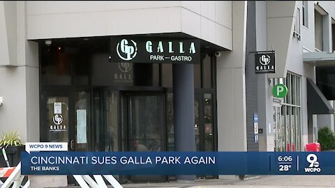 Cincinnati claims Galla Park not following settlement