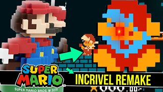 INCRIVEL Remake do Mario no FRIDAY NIGHT FUNKIN | vs Mario Funkin Mix #shorts