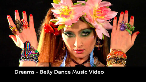 "Dreams" belly dance / music video - Autumn Ward, Tanna, Neon