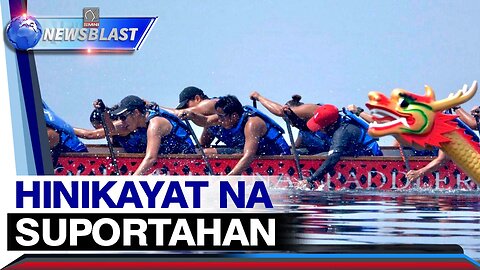 Dragon boat racing, nagpapatatag sa relasyon ng Pilipinas at Tsina
