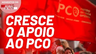 PCO recebe apoio do companheiro Fausto Antonio, do PT | Momentos do Reunião de Pauta