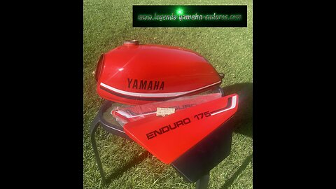 Original 1981 Yamaha DT175H Chappy Red Paint. 42+ Years Old!