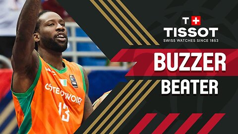Amadou Sidibe | 🚨 TISSOT Buzzer Beater | Lithuania v Cote d'Ivoire | FIBA OQT 2024
