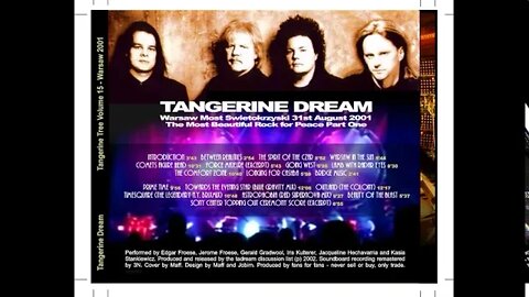 Tangerine Tree Volume 16: Warsaw 2001 Tangerine Dream flac