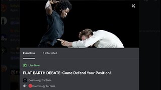 FLAT EARTH DEBATE: Come Defend Your Position!