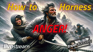 How to Harness Anger! Freedomain Livestream