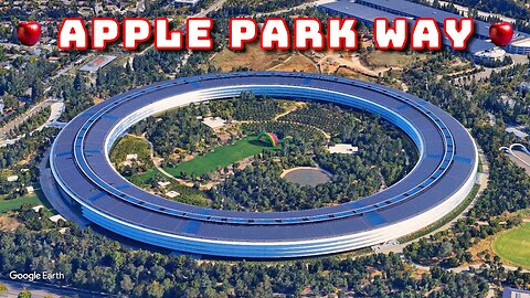 Apple Park Way - Fly Around