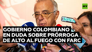 Gobierno colombiano duda de prórroga del alto al fuego con disidencias FARC