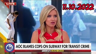 AOC reelected after blaming cops for crime on subways