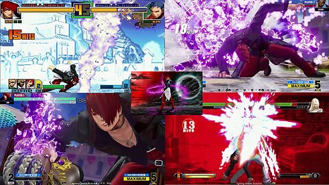 Iori Yagami Super Moves Evolution - King of Fighters
