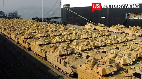 Breaking News: Russian Forces Stunned as US Moves Combat Vehicles to Ukraine