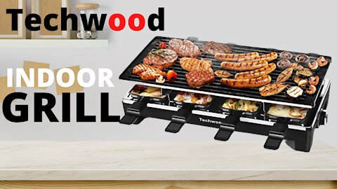 Techwood Electric Indoor Grill [Amazon] - Indoor Raclette Table Grill Review - Reviews 360