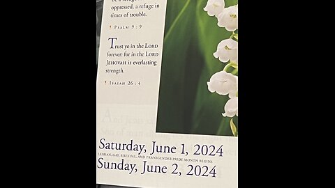 The LGBT agenda is now being shoehorned into KJV Bible verse-a-day calendars