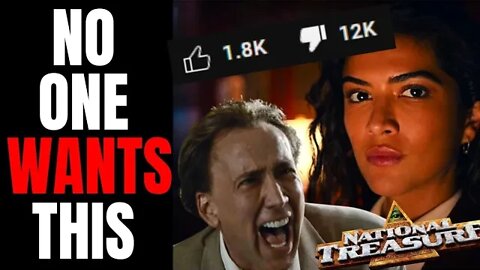 Disney Gets SLAMMED For National Treasure Series Focused On Diversity | Everyone Wants Nicolas Cage!