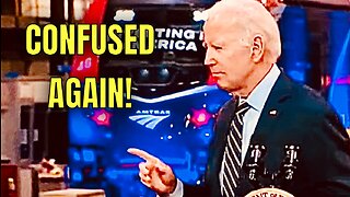 Biden CONFUSED AGAIN on where to go AFTER his Speech