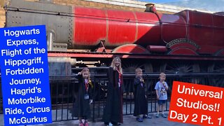 Universal Spring Break 2021 Day 2 pt. 1 | Hogwarts Express | Flight of the Hippogriff