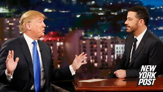 Jimmy Kimmel threatened to quit if he was stopped from attacking Trump