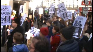 Oxford Anti-Trump Protest