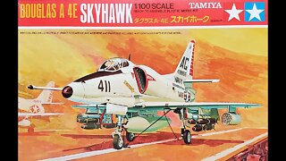 1/100 Tamiya A-4E Review/Preview