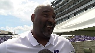 Kansas State Football | Buddy Wyatt talks about the defensive end position ahead of 2019