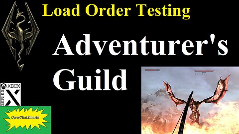 Skyrim - Load Order Testing - Adventurer's Guild
