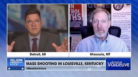 On America’s Voice Live with Steve Gruber: To Discuss Mass Shooting in Louisville, Kentucky