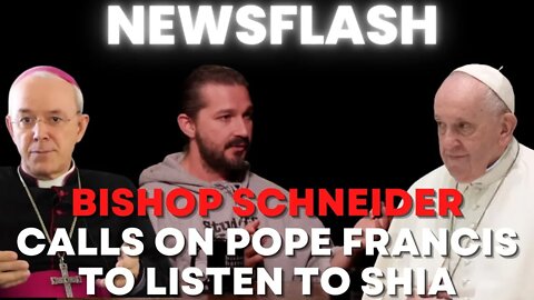 NEWSFLASH: Bishop Schneider Calls on Pope Francis to Listen to Shia LaBeouf on the Latin Mass!