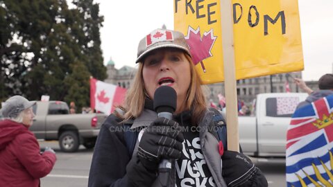 Victoria, BC Interview with Protesters | video 5