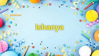 Happy Birthday to Ishanya - Birthday Wish From Birthday Bash