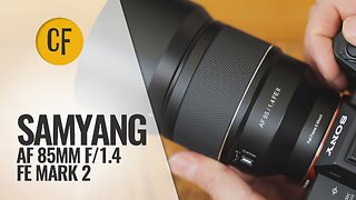 Samyang AF 85mm f/1.4 FE Mark 2 lens review (Full-frame & APS-C)