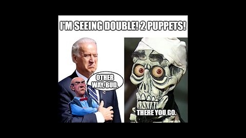 Biden Is A Suicide Bomber- Focus On The Puppet Masters