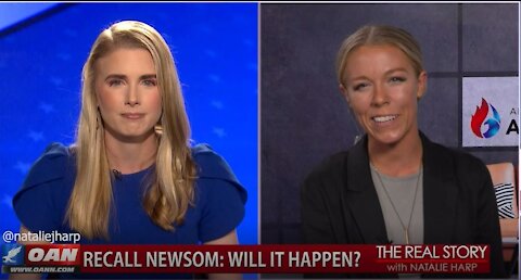 The Real Story - OAN Recall Newsom with Jacqueline Timmer