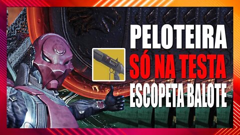 Destiny 2: Bandeira de Ferro | Peloteira na testa (Dama de Companhia - Chaperone)